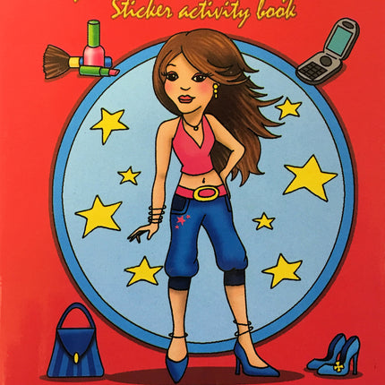Glamour Girl Sticker Activity Books - 6 Pack