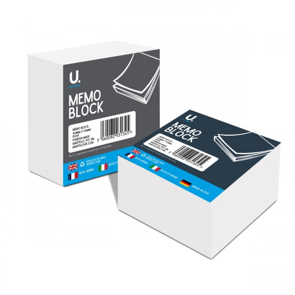 90mm x 90mm Memo Block