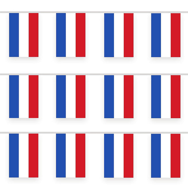 Netherlands Flag 10m Rectangular Bunting