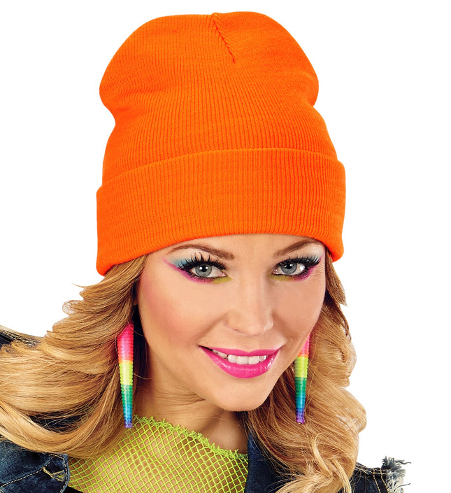 Beanie - Neon Orange