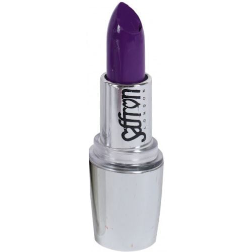 Saffron Moisturising Lipstick - Purple Passion No.45 Hydrating Long Lasting Rich Colour Lip