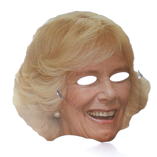 Queen Consort Full Face Cardboard Mask