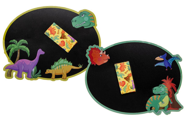 Dinosaur Blackboard & Chalk