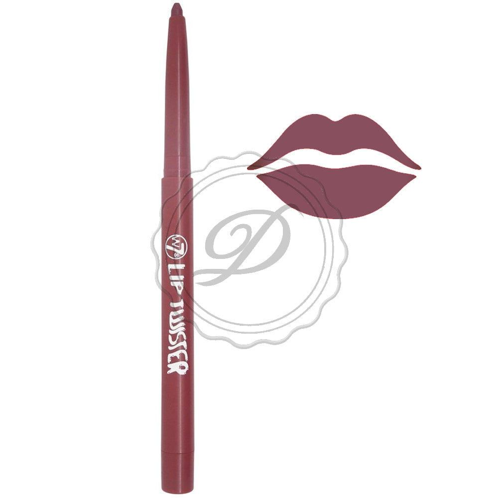 W7 Cosmetics Lip Twister Pink - Lip Liner Crayon Outline Lipstick Colour Smooth Lips