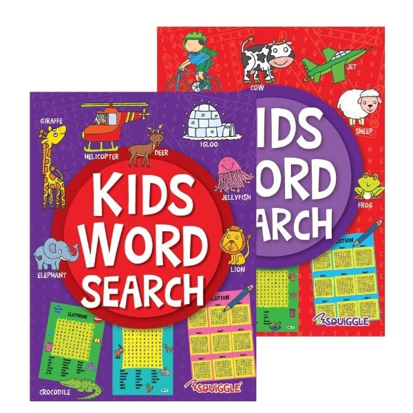 Kids Word Search Puzzle Book - Single Assorted