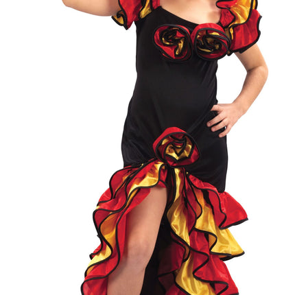 Child's Extra Large Rumba Girl Costume