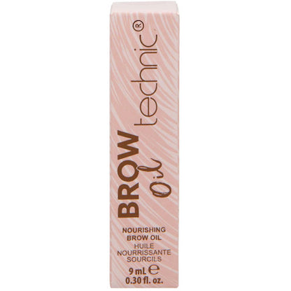 Technic Cosmetics Clear Brow Oil Roll On - Makeup Beauty Nourishing Eyebrow Conditioning