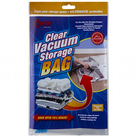 Clear Vacuum Storage Bag - 50 x 60cm Small