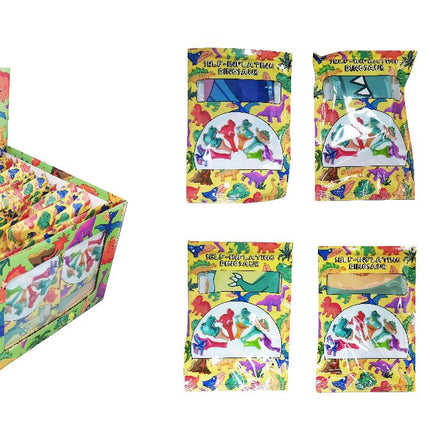 Dinosaur Self-Inflating Handheld Balloons - 6 Pack
