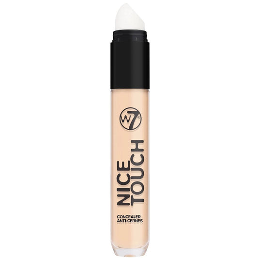 W7 Cosmetics Nice Touch Concealer Beige - Brightens Medium Coverage Creamy Natural Looking