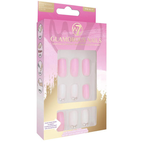 W7 Cosmetics Glamorous False Nails - Pink Me Up