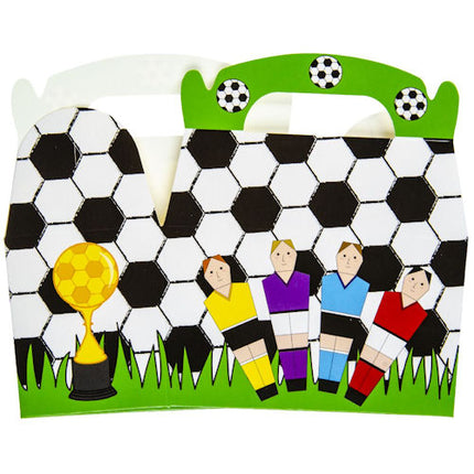 Football Small Treat Boxes - 12 Pack