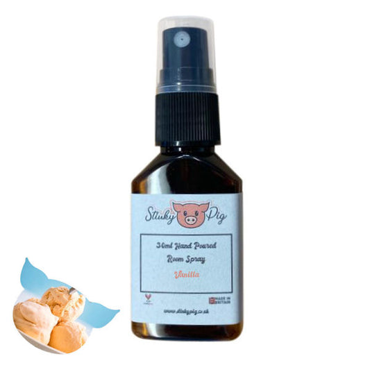 Stinky Pig Highly Scented Small Room Spray - 30ml Vanilla