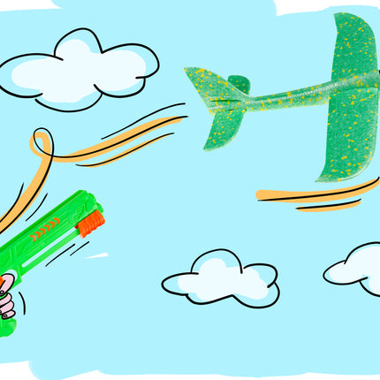 Jumbo Airplane Launcher Toy - Single