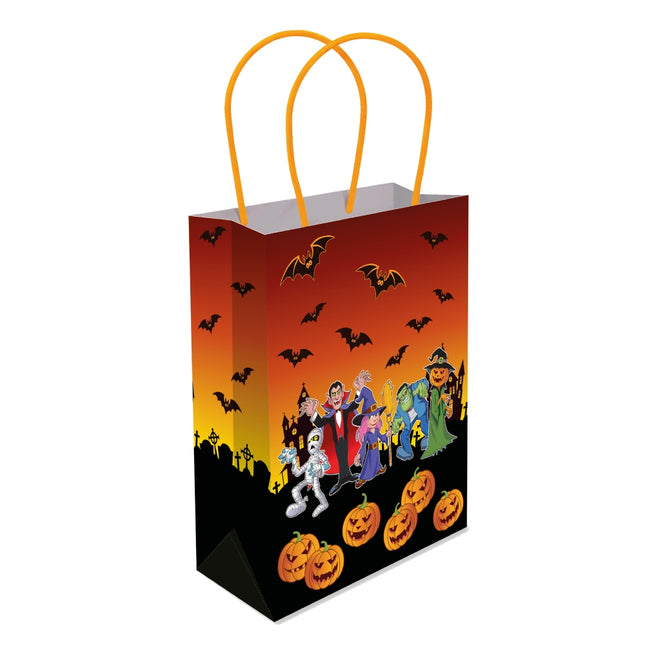 Halloween Paper Handle Bags - 6 Pack