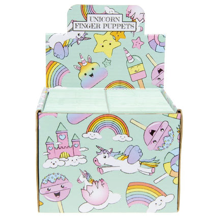 Unicorn Finger Puppets - 6 Pack