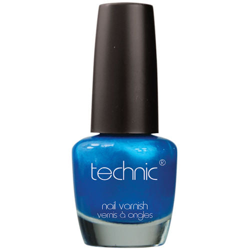 Technic Cosmetics Glossy Nail Polish Bright Blue - Lagoon
