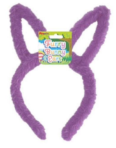 Furry Bunny Ears Headband
