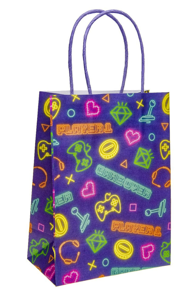 Gamer Paper Gift Bag - Single