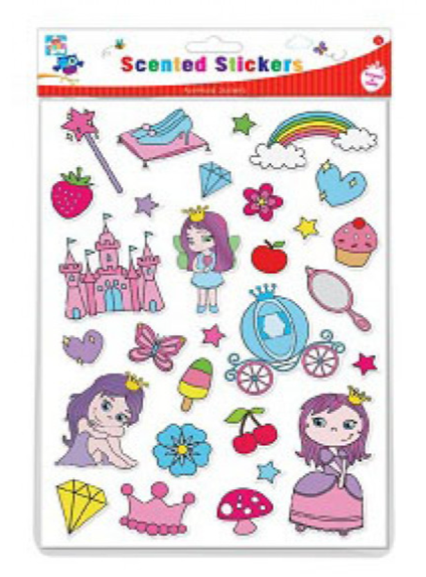Princess Scented Stickers