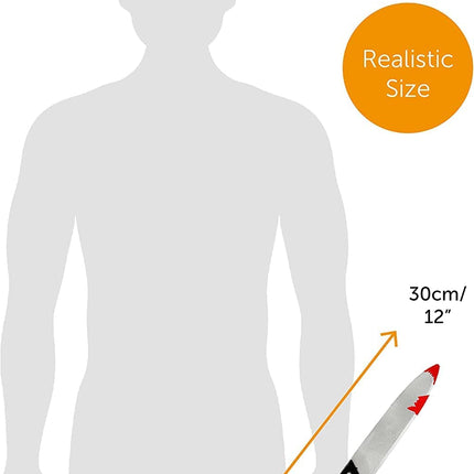 Large Bloody Kitchen Knife