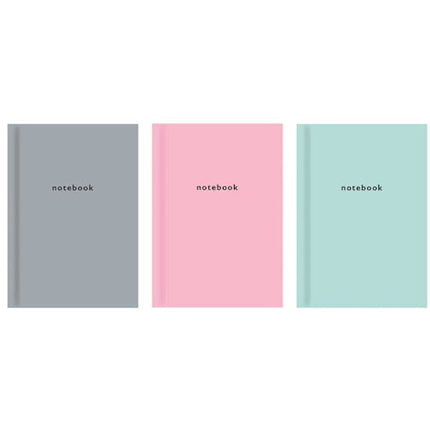 A6 Ruled Hardback Book - Assorted