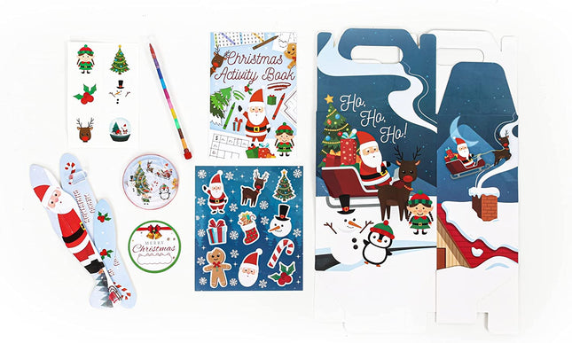 Christmas Toy & Activity Set – 8 Piece