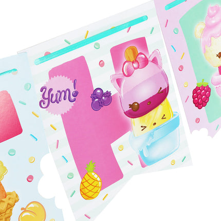Num Noms 'Any Age' Happy Birthday Banner