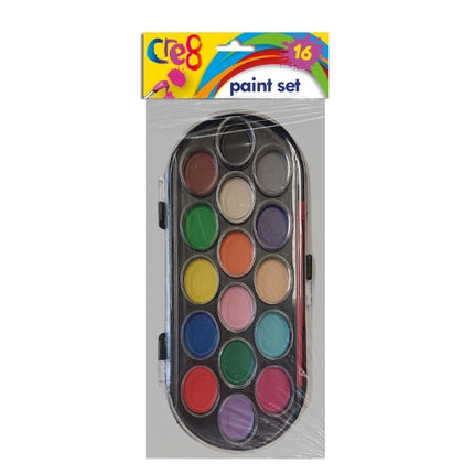 Colour Painting Palette - 16 Pack