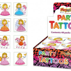 Princess Tattoos - 12 Pack