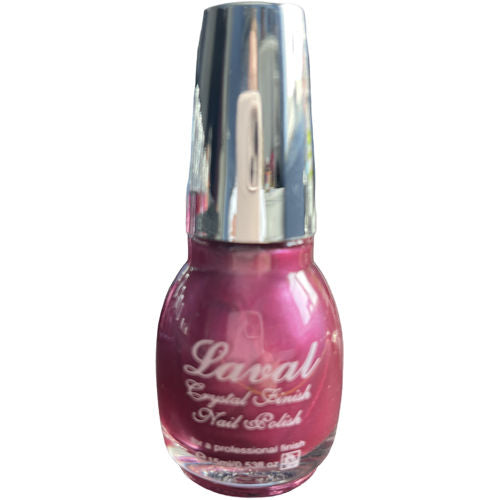 Laval Cosmetics Crystal Finish Nail Polish - Shimmering Pink