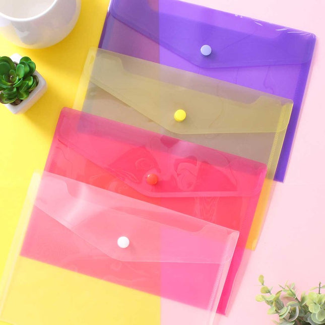 3 Poly File A4 Poly Document Wallets