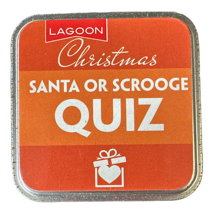 Christmas Tin Puzzles - Santa or Scrooge Quiz