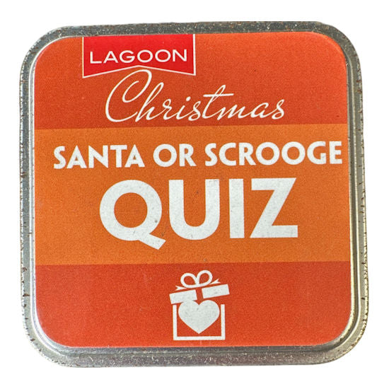 Christmas Tin Puzzles - Santa or Scrooge Quiz