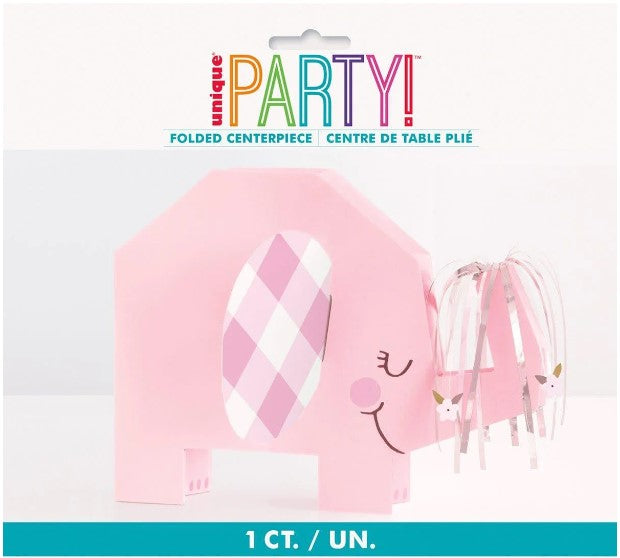 Pink Elephant Centerpiece Decoration