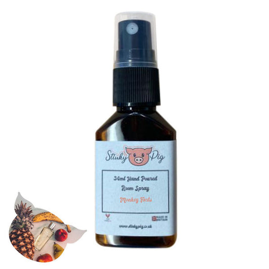 Stinky Pig Highly Scented Small Room Spray - 30ml Monkey Farts