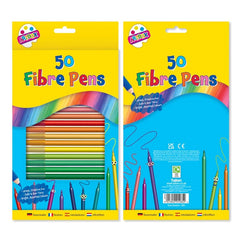 Colouring Pens - 50 Pack