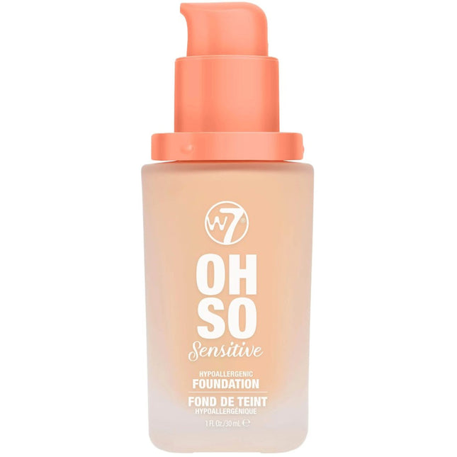 W7 Cosmetics Oh So Sensitive Liquid Foundation - Early Tan