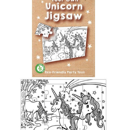 Re:Play Mini Unicorn Colour Your Own Jigsaw Puzzle (Single)
