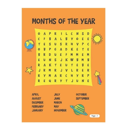 Kids Word Search Puzzle Book - Single Assorted