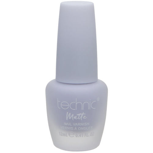 Technic Cosmetics Matte No Shine Nail Polish Pastel Lilac - Matte Blue Violet