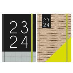 Academic A5 Week to View Organiser - Assorted