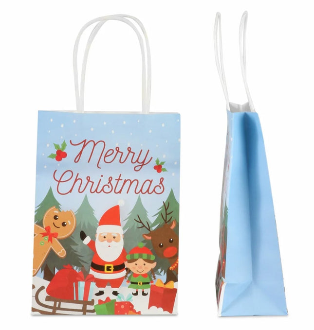 Christmas Paper Party Bags – 6 Pack