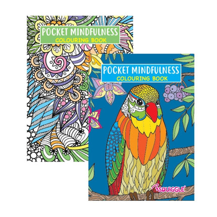 A6 Pocket Colouring Book Mindfulness – Assorted