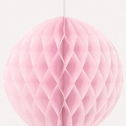 Lovely Pink 8" Honeycomb Ball Decoration