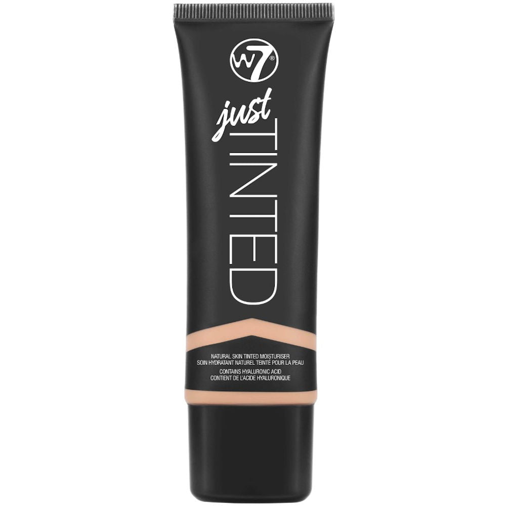 W7 Cosmetics Just Tinted Moisturiser Almond - Hydrating Natural Looking Smooth Application