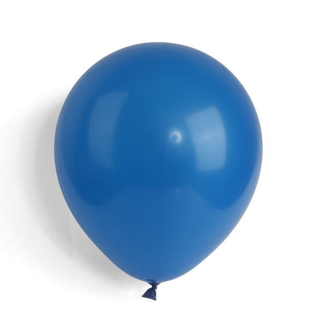 Pearlised Royal Blue 7" Latex Balloons – 100 Pack