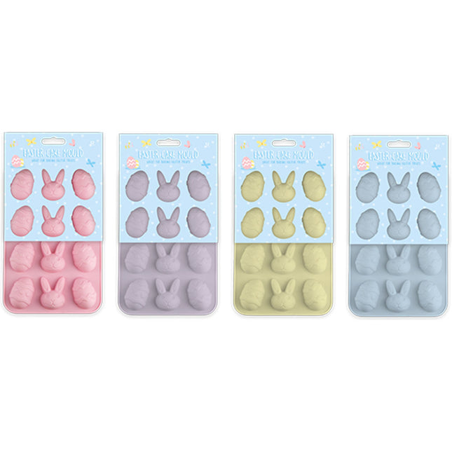 Easter Non-Stick Silicone Cake Mould - Assorted