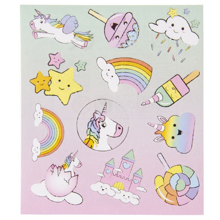 Unicorn Sticker Sheet - Single