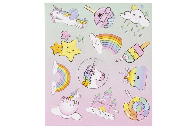 Unicorn Sticker Sheet - Single